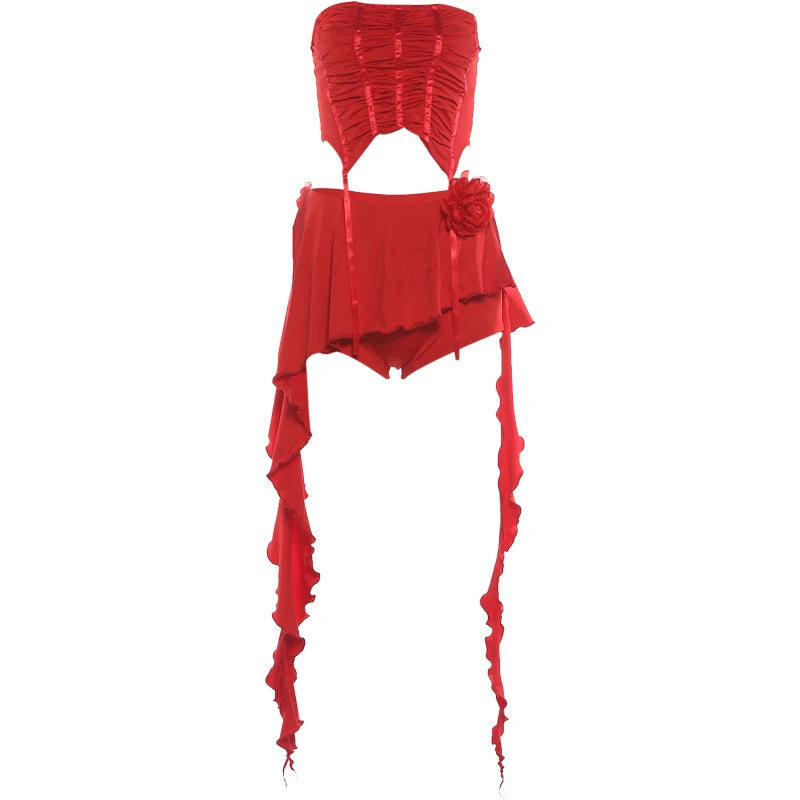 NIBBER Ruffle Outfit Set