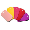 Aluminum Customized Pet ID Tags Personalized Dog Tag Set