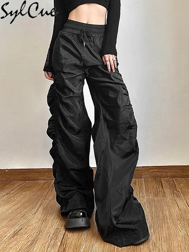 NIBBER High Waist Casual Pants
