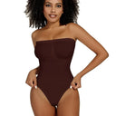 Off Shoulder Tummy Control Bodysuit Shapewear Corset