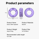 Magnetic Cable Donut Zero Tangle