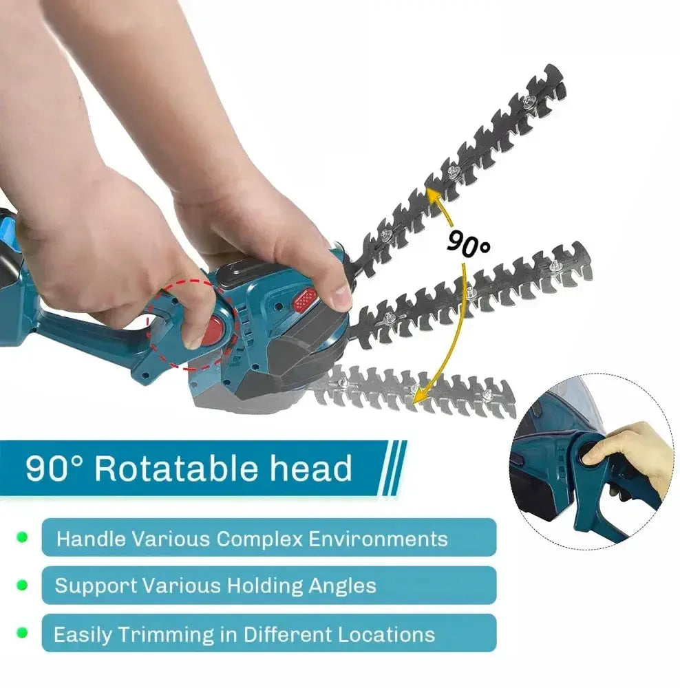 Makita 18V Cordless 2In1 Hedge Trimmer Pruning Shear