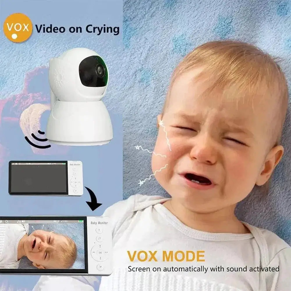 DBIT 5 Baby Monitor With Night Vision And 5000mAh Battery