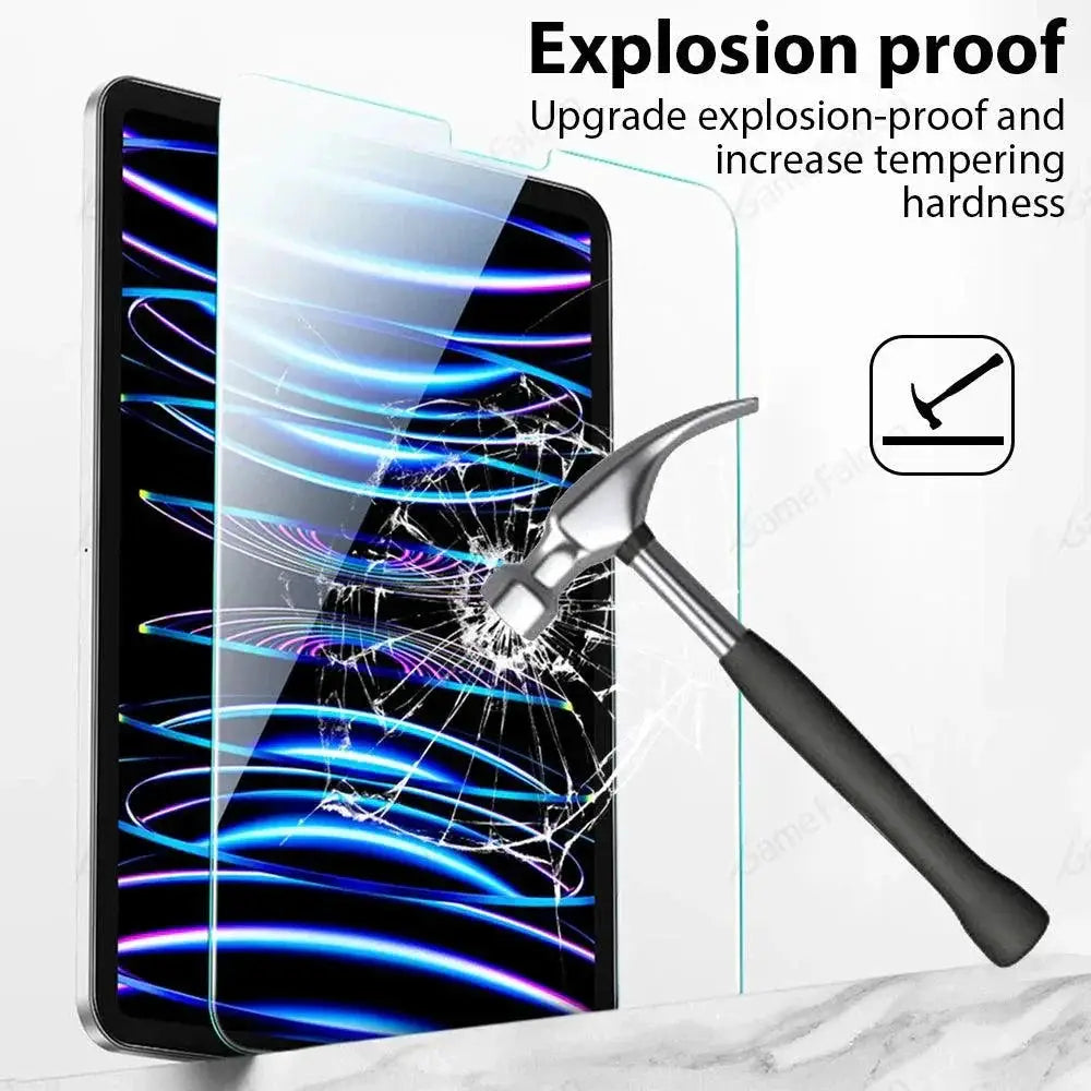 iPad Pro Air Glass Screen Protector Easy Install Pro