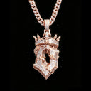Iced Out Crown Rose Thorn