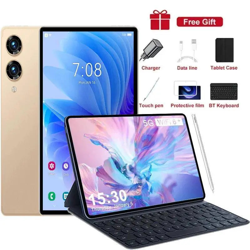 Long Battery Tablet for Remote Work — 16GB 512GB
