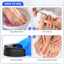 Wireless Nail Fungus Cleaning Device for Toenails & Fingernails