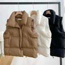 Warmth Thick Polyester Vest for Women