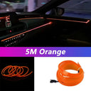 5M Car EL Wire - Quiet USB Atmosphere Lamp