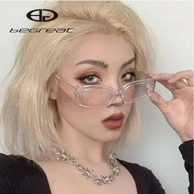 Vintage Womens Retro Square Sunglasses UV400 Protection