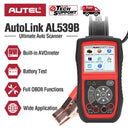 Autel AL539B OBD2 Scanner and Battery Tester