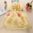 Enchanting Princess Costume Magical Fairy-Tale Dress for Girls