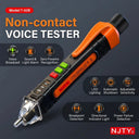 T02A T02B AC 12-1000V Non-Contact Voltage Tester Pen Electric Live Neutral Wire Detector Breakpoint Finder LED Light Voltmeter