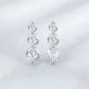 Moissanite Stud Earrings