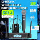 G MARK Wireless Mic - Clear Audio Live Capture
