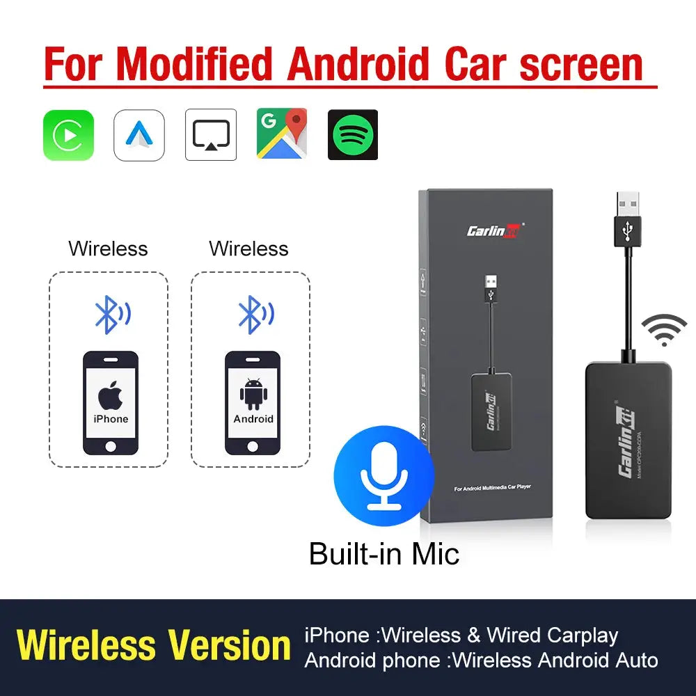 Carlinkit Wireless Android Auto CarPlay Dongle -  product image