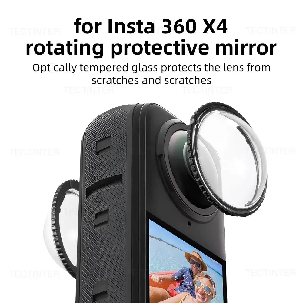 For Insta360 X4 Lens Guard+Screen Protector Tempered Glass Anti-scratch Protective Film for Insta 360 X5/X4 Camera Accessories