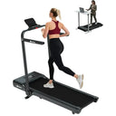 Compact Under Desk Treadmill 4 In 1 Folding Incline Walking Pad