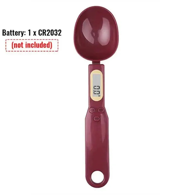 LCD Digital Measuring Spoon Scale Adjustable Weighing