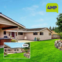 SANNCE 4MP Outdoor PTZ Dome Camera AI