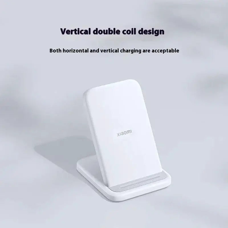 Xiaomi Mi 30W Vertical Wireless Charger Fast Charging For Xiaomi 15/14/13/12 Series For Redmi K70/K60 Series For iPhone Series
