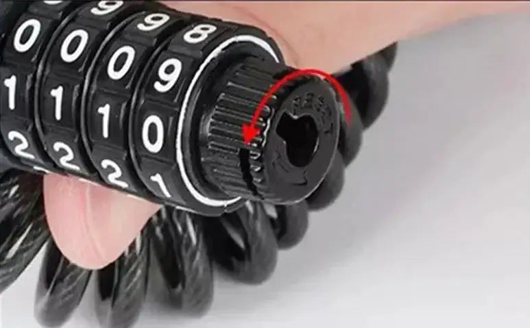 Portable Steel Cable Lock for Bicycle Security — product view 20