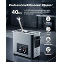 SucceBuy Ultrasonic Cleaner Stainless Steel