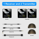 NXG Wireless Lapel Mic - Pro Noise Canceling