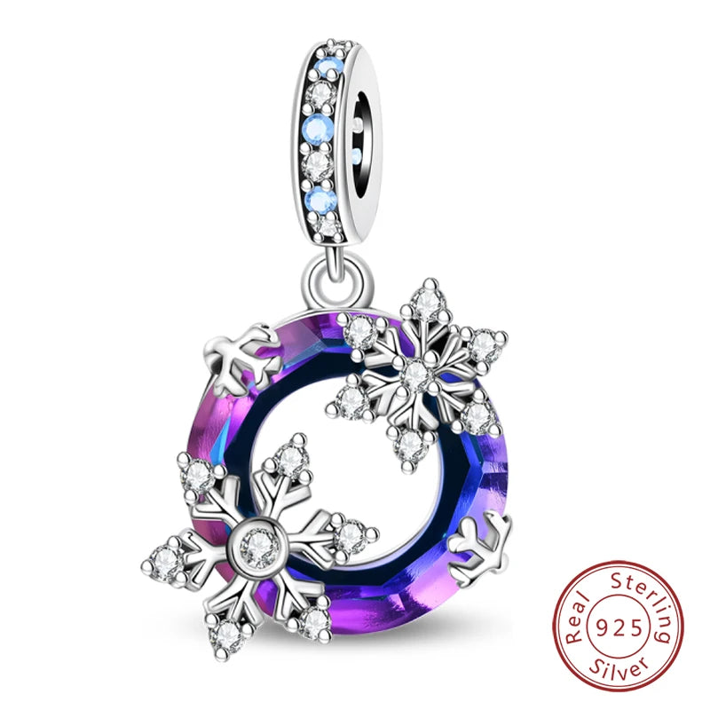 Winter Charm Bead Sterling Silver