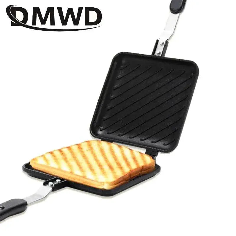 Gas Nonstick Sandwich Maker Bread Toast Breakfast Machine