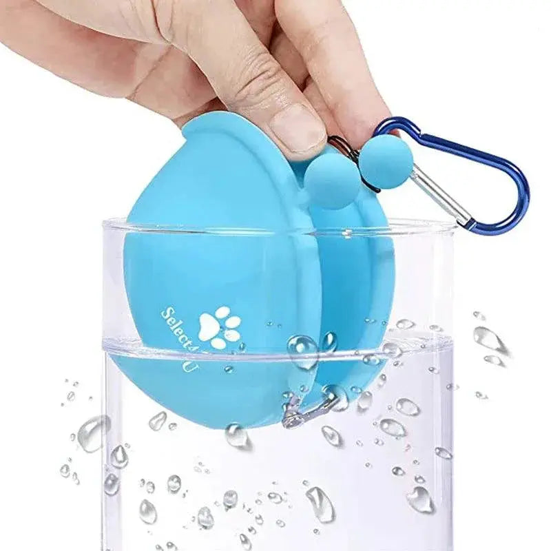 Silicone Pet Training Snack Bag For Easy On The Go Training