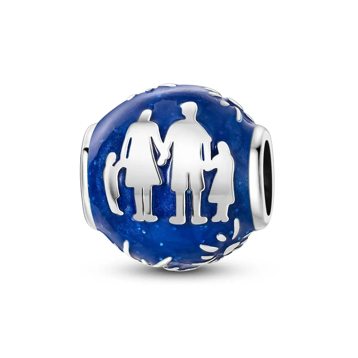 Charm Silver Plated Pendant Beads