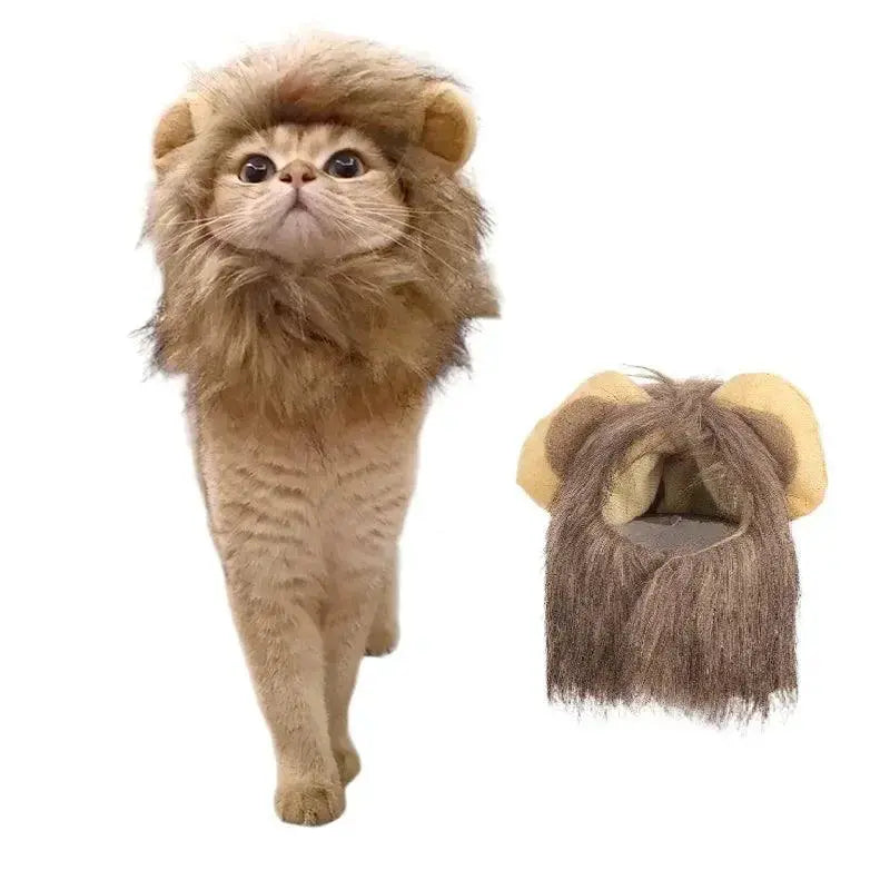 Cute Lion Mane Costume Hat Pets Adorable Dress Up Accessory