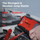 Gooloo 20000mAh Car Jump Starter - Fast Charge