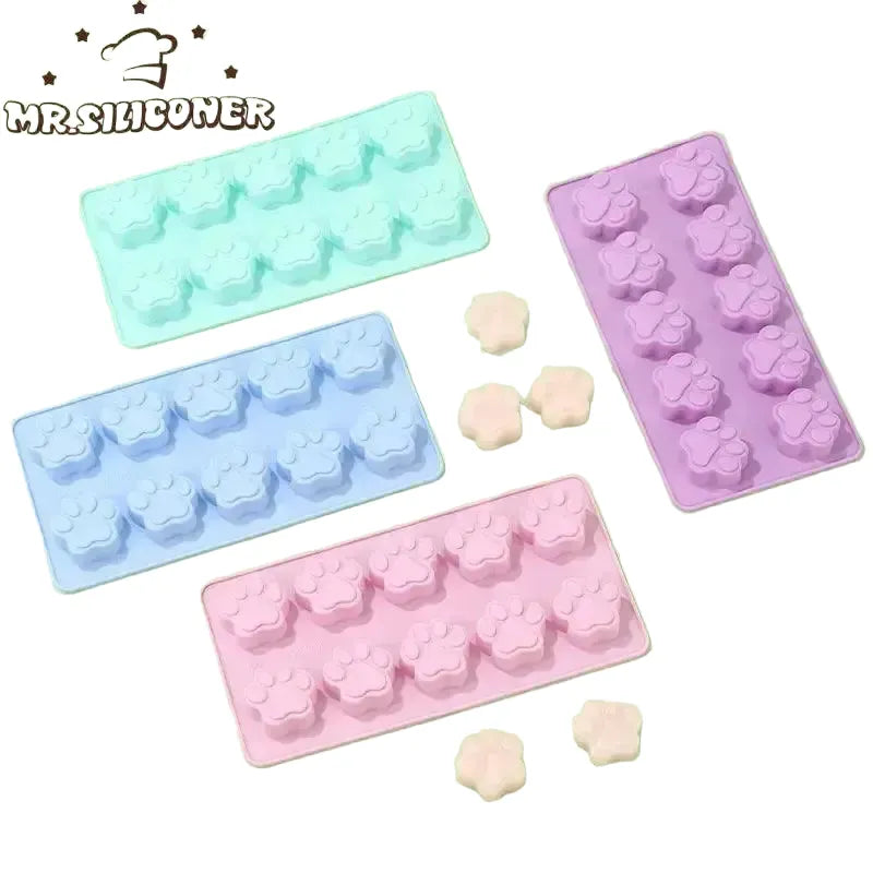 Industrial Paw Print Mold for Pet Treats — product view 1