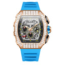 Onola Men Automatic Tonneau Watch