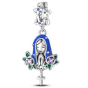 Sterling Silver Charm Beads Glowing