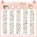 Scrapbooking Diary Stickers For Girls Cute Stationery Set