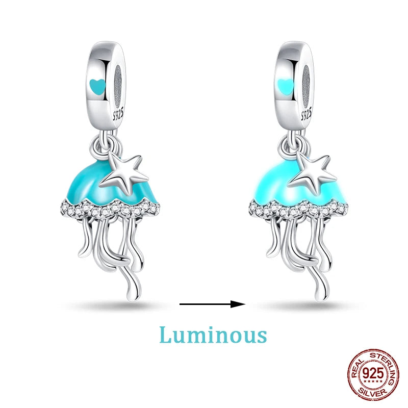 Sterling Silver Ocean Luminous Sea