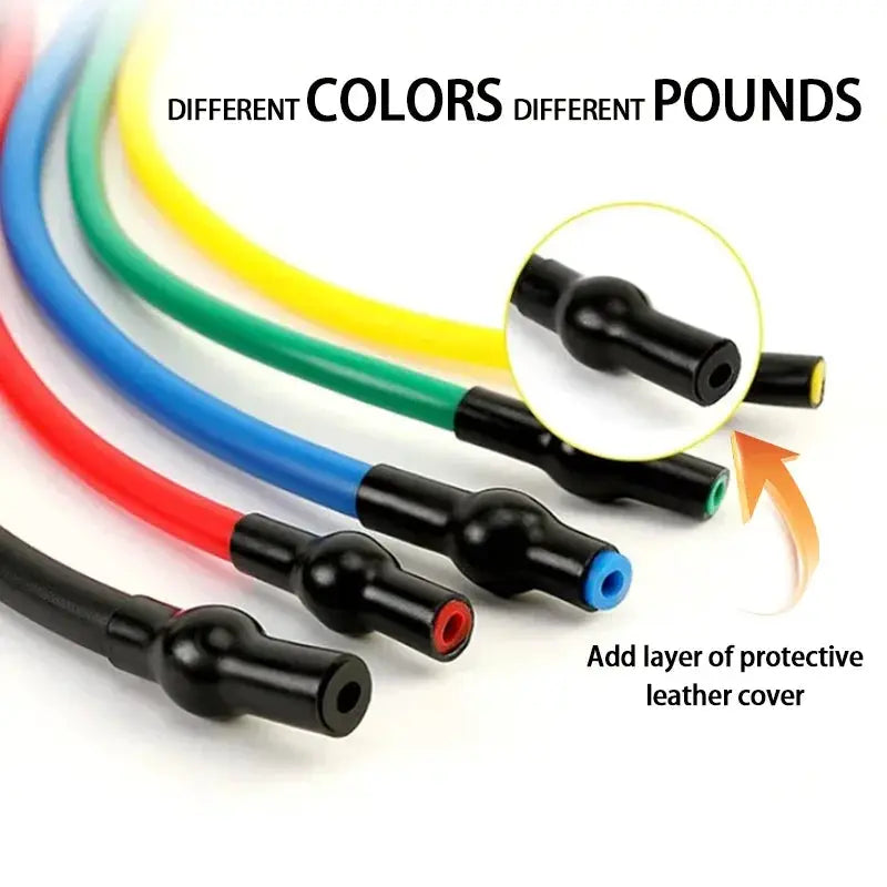 120CM Level 5 Tensile Yoga Chest Expansion Rubber Tube