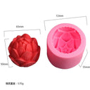 Large Peony Silicone Mold: Creative Flower Soap Kit