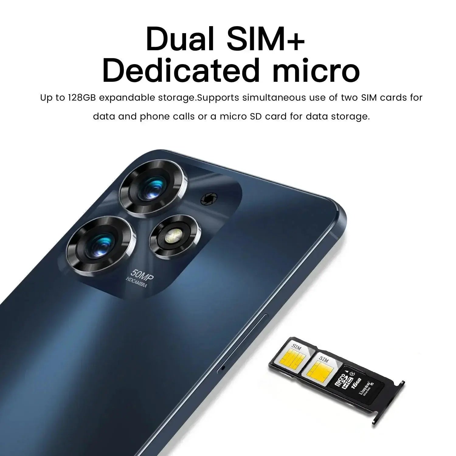 Global S10 Pro 5G Smartphone 7.3 Inch Display 1TB Storage