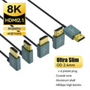 Moshou 8K HDMI 2.1 90 Angle Cable