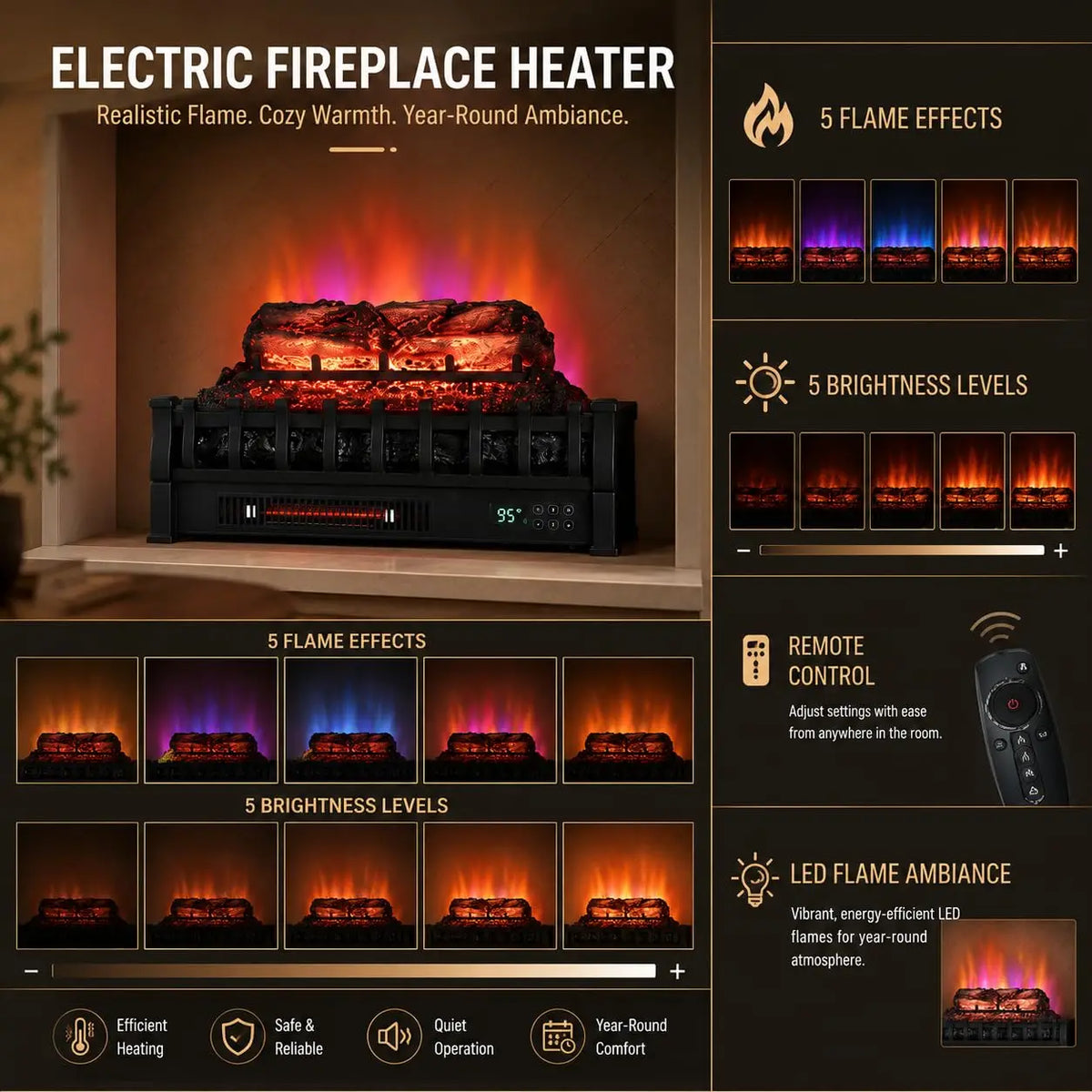 Indoor Adjustable Room Heater