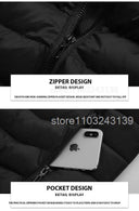 21 Areas Heated Jacket For Men Waterproof Heating Coat