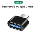 USB C To USB A Adapter - OTG Fast Data Transfer