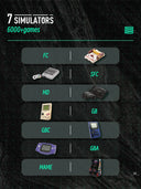 SF2000 Portable Handheld Game Console Retro 6000 Games