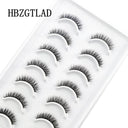 Glamorous Handmade 3D Mink Crisscross Eyelashes 10 Pairs