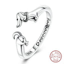 Adjustable Ring Sterling Silver Mermaid