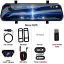 Safer Driving Mirror Dash Cam For Driver